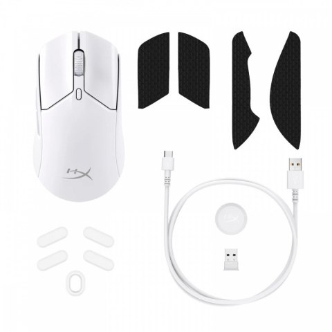 HyperX Mysz PulseFire Haste 2 WL WHT 6N0A9AA
