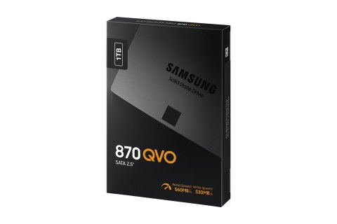 Dysk SSD Samsung 870 QVO 1TB (MZ-77Q1T0BW) (WYPRZEDAŻ)