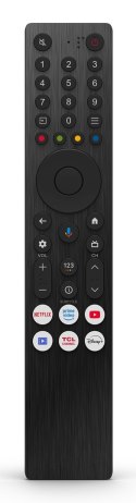 Telewizor TCL 65P69K LED 65'' 4K Ultra HD Google TV Dolby Atmos DVB-T2 Czarny (WYPRZEDAŻ)