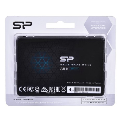 Dysk SSD SILICON POWER SP004TBSS3A55S25 (4TB )