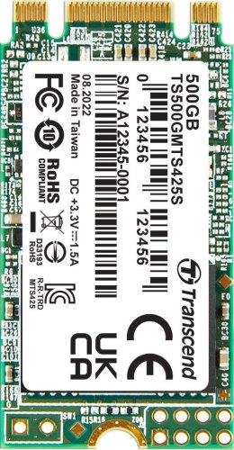 Dysk SSD TRANSCEND TS500GMTS425S (M.2 2242″ /500 GB )