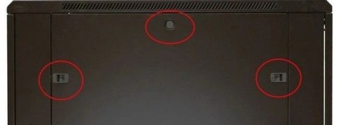 Extralink Szafa rack 27U 600x800mm czarna stojąca