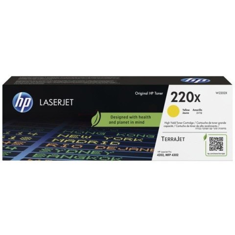 Toner HP Toner HP 220X yellow (W2202X) W2202X