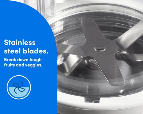 Blender kielichowy NutriBullet Nb907MAW biały mat