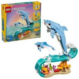 LEGO Creator 3w1 Zwierzęta morskie: piękny delfin 31385