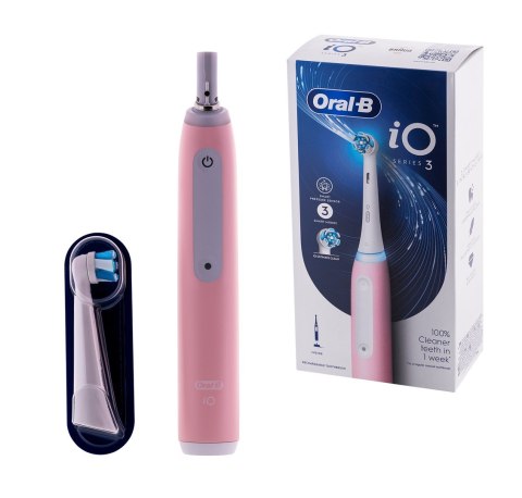 Braun Oral-B szczoteczka elektryczna iO 3 PINK (WYPRZEDAŻ)