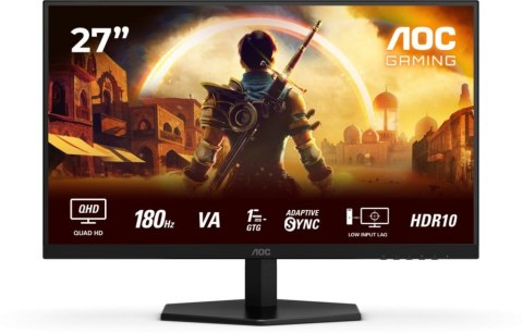 Monitor AOC Q27G42XNE (27" /VA /180Hz /2560 x 1440 /Czarny)