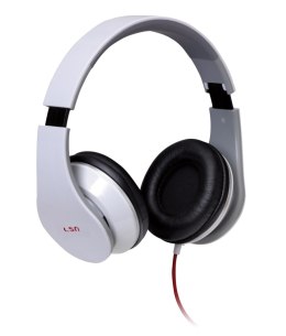 Słuchawki Na uszy LAUSON Ph 134 Biały (1.5m /3.5 mm wtyk/Biały)