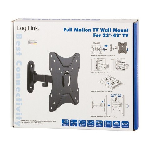 Uchwyt do TV LOGILINK BP0007 (nośność 25kg /23 - 42 cale)