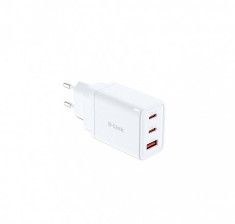 D-Link Ładowarka zasilacz GAN 2x 65W 2x USB-C 1x USB-A