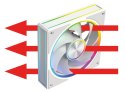 MODECOM VOLCANO LOOP 120 ARGB FAN BIAŁY