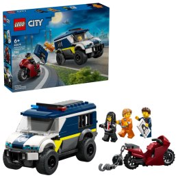 LEGO CITY POLICE Furgonetka policyjnego konwoju więziennego 60479