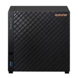 NAS Asustor AS1204T; Tower; 4x (3.5 SATA HDD/ 2.5 SSD); Realtek RTD1619B 1GB DDR4 1x 2.5GbE 3x USB 3.2