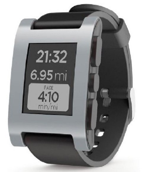 Watch Grey PEBBLE Android Szary