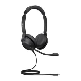 Słuchawka z mikrofonem Na głowę JABRA Evolve2 30 USB-A UC Stereo Czarny (1.5m /USB 2.0 wtyk/Czarny)