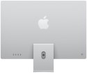 Komputer AiO Apple iMac MCR24ZE/A 24" 4,5K M4 24GB 512SSD Int MacOS Srebrny
