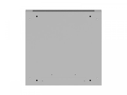 Lanberg Szafa instalacyjna rack wisząca 12U 600x600 szara drzwi perforowane (flat pack)