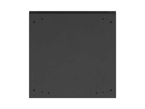 Lanberg Szafa instalacyjna rack wisząca 19 cali 6U 600x600 czarna drzwi perforowane (flat pack)