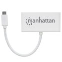 TECHLY Hub USB 3.0 4-portowy 3x USB-A 1x USB-C z portem USB-C PD 163552