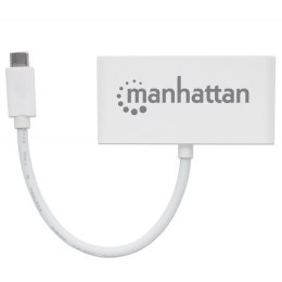 TECHLY Hub USB 3.0 4-portowy 3x USB-A 1x USB-C z portem USB-C PD 163552