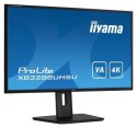 Monitor iiyama XB3288UHSU-B5- 31.5'' | VA | 4K | DisplayPort, HDMI | HDR | Głośniki 2 x 3W | obrót, pochył, wysokość | VESA 100