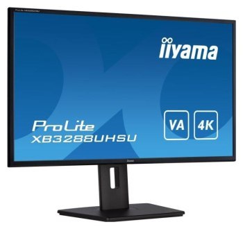 Monitor iiyama XB3288UHSU-B5- 31.5'' | VA | 4K | DisplayPort, HDMI | HDR | Głośniki 2 x 3W | obrót, pochył, wysokość | VESA 100