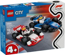 LEGO 60464 CITY - Bolidy Williams Racing i Haas F1