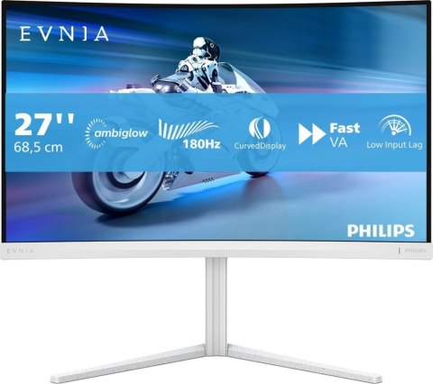 Monitor PHILIPS 27M2C5201L/00 (27" /VA /180Hz /1920 x 1080 /Biały)