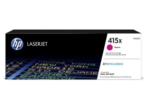 Toner HP Toner HP 415X magenta (W2033X) W2033X