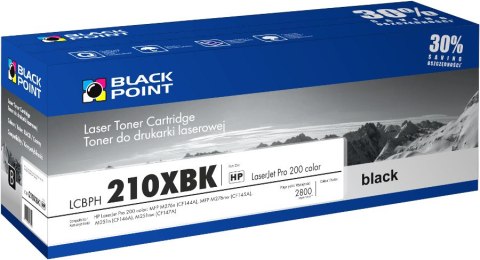 Toner BLACK POINT LCBPH210XBK Zamiennik HP CF210X LCBPH210XBK