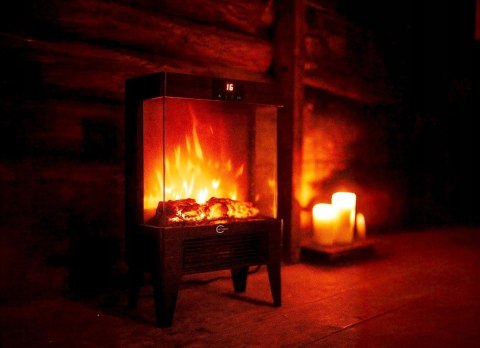 Grzejnik elektryczny w formie kominka Q20P CARRUZZO