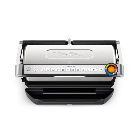Grill elektryczny TEFAL, model GC728D10 o mocy 2000 W, wykonany ze stali nierdzewnej