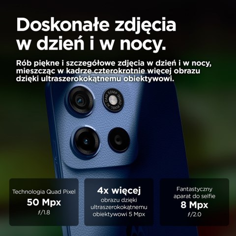 Motorola Moto G15 8/128GB Sea Blue (WYPRZEDAŻ)
