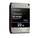 Dysk serwerowy HDD Western Digital Ultrastar DC HC580 WUH722422ALE6L4 (22 TB; 3.5"; SATA) (WYPRZEDAŻ)