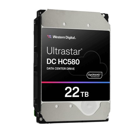 Dysk serwerowy HDD Western Digital Ultrastar DC HC580 WUH722422ALE6L4 (22 TB; 3.5"; SATA) (WYPRZEDAŻ)