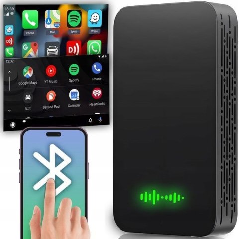 Adapter CARLINKIT 5.0 2Air Bezprzewodowy Carplay Android Auto Carlink 5 czarny