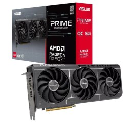 Asus Karta graficzna RX 9070 PRIME EVO OC 16 GB GDDR6 256bit DP/HDMI