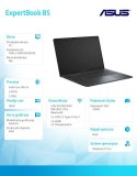 Asus Notebook ExpertBook B5 B5405CCA-LY0125X - ultra 5 225H/16GB/512GB/16 WUXGA/Win 11 Pro/3YRS