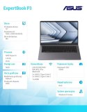 Asus Notebook ExpertBook P3 PM3606CKA-MB0200W - Ryzen AI 5 330/16GB/512GB/16 WUXGA/Win 11 HOME/3YRS