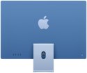 Komputer AiO Apple iMac MWV33ZE/A 24" 4,5K M4 16GB 512SSD Int MacOS Niebieski