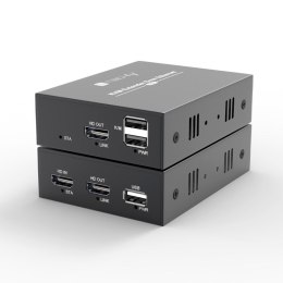 TECHLY EXTENDER KVM HDMI/USB 1080P60HZ DO 100M PO SKRĘTCE KAT6