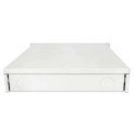 TECHLY Szuflada do szaf Rack, 2U, z zamkiem, 466 mm, szara 715843