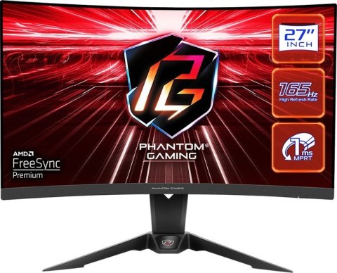 Monitor ASROCK PG27Q15R2A (27" /VA /165Hz /2560 x 1440 /Czarny)