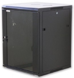INTELLINET Szafa wisząca 6U 60/45 szyba I-CASE EW-2006BKL