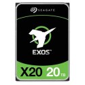 Dysk serwerowy HDD Seagate Exos X20 (20 TB; 3.5 ; SATA)