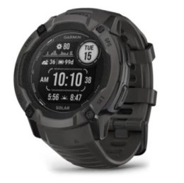 Garmin Instinct 2X Solar z czujnikiem tętna HRV Elevate (grafitowy / grafitowy pasek)