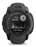 Garmin Instinct 2X Solar z czujnikiem tętna HRV Elevate (grafitowy / grafitowy pasek)