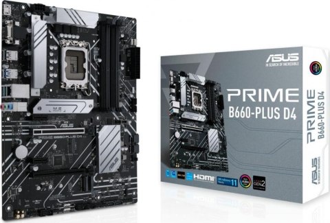 Płyta główna ASUS PRIME B660-PLUS D4 (Socket 1700 /ATX)