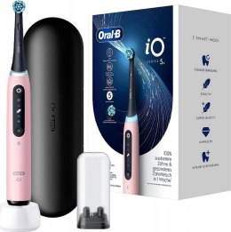 Szczoteczka elektryczna ORAL-B iO Series 5 Różowy Różowy (iO Series 5 Pink)