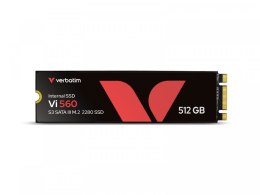 Verbatim Dysk wewnętrzny VI560 S3 SSD 512GB M.2 2280 SATA 49363